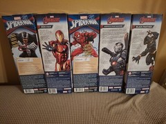NEW Marvel Avengers 5 Titan Hero Series Lot – Carnage Venom Etc. All New Sealed