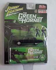 MIJO JOHNNY LIGHTNING 1966 GREEN HORNET BLACK BEAUTY W/FIGURES LIMITED 1/64 MOC