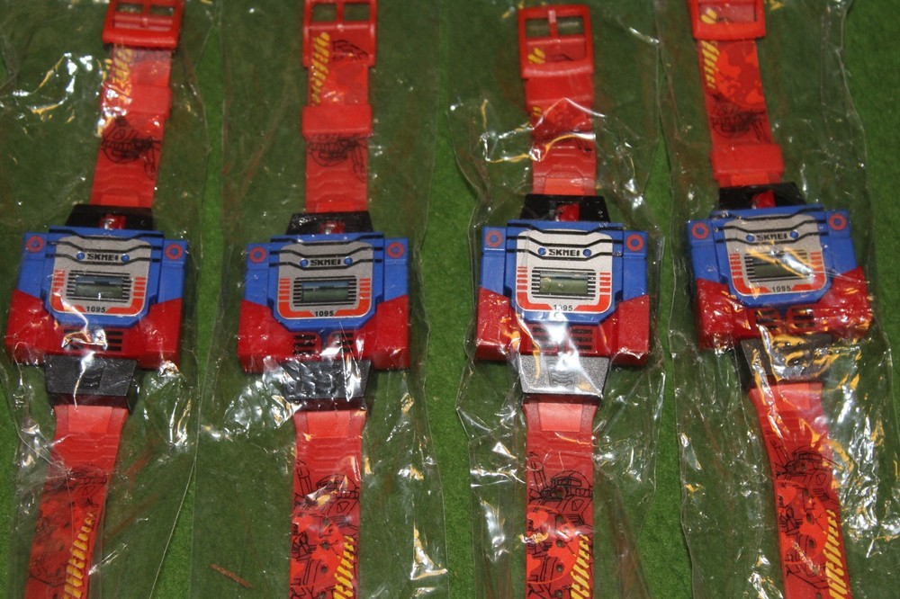 SKMEI Kids Cartoon Digital TRANSFORMER Robot Boy’s Sport Watch MUST L@@K
