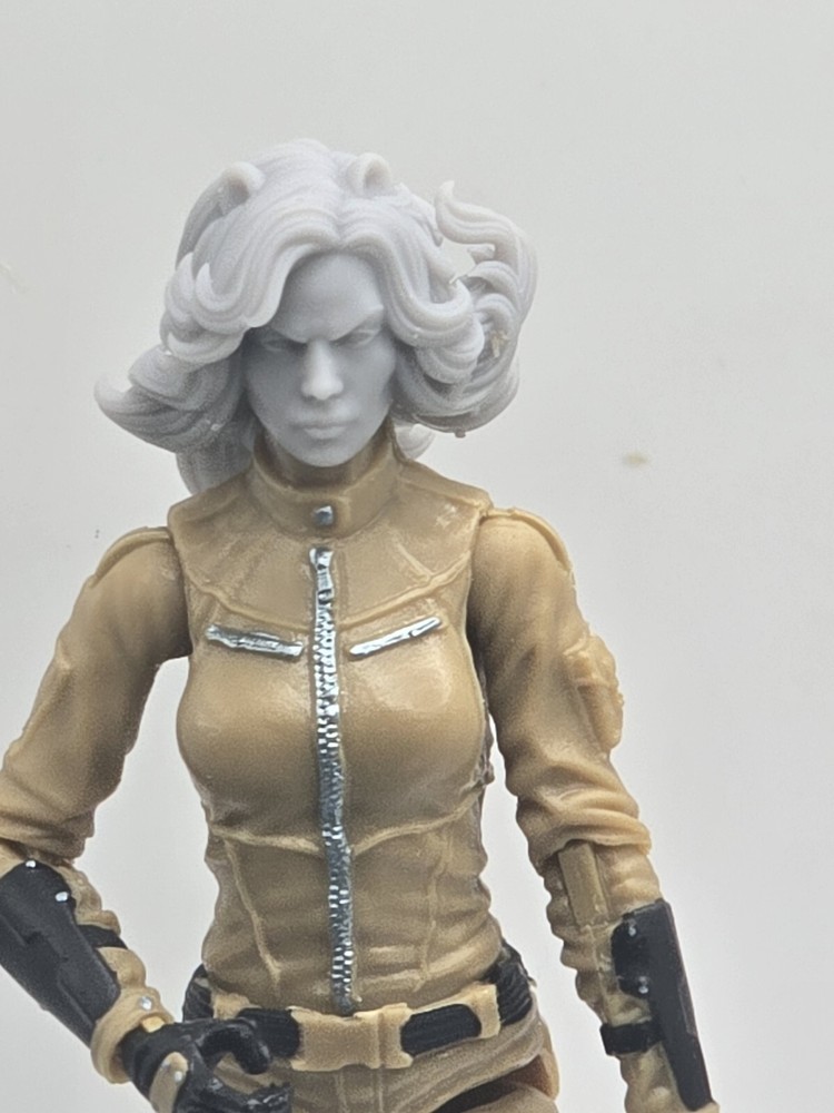 3d Printed CHEETAH Head #2 1:18 3 3/4″ GI Joe 25th Anniversary B80