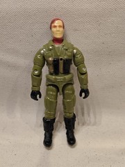 GI Joe Gyro Viper Roadblock Ace Scrap Iron Beachhead Hasbro Vintage Fig Lot x5