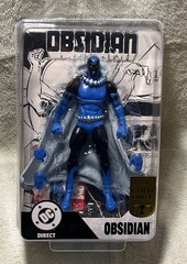 Mcfarlane DC Multiverse Obsidian (Infinity Inc #16) with Lithograph Gold Label