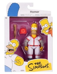 Jakks Pacific The Simpsons Wave 3 Baseball Homer 5″ Figure New Sealed