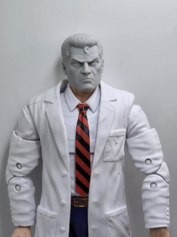 3d Printed EVIL SCIENTIST DR. VENOM HEAD 6″ 1:12 Classified/Legends