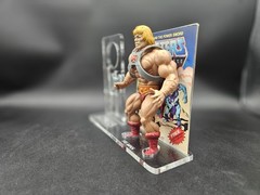 MOTU Vintage He-Man Mini-Comic Acrylic Display stand **No Figure Included**