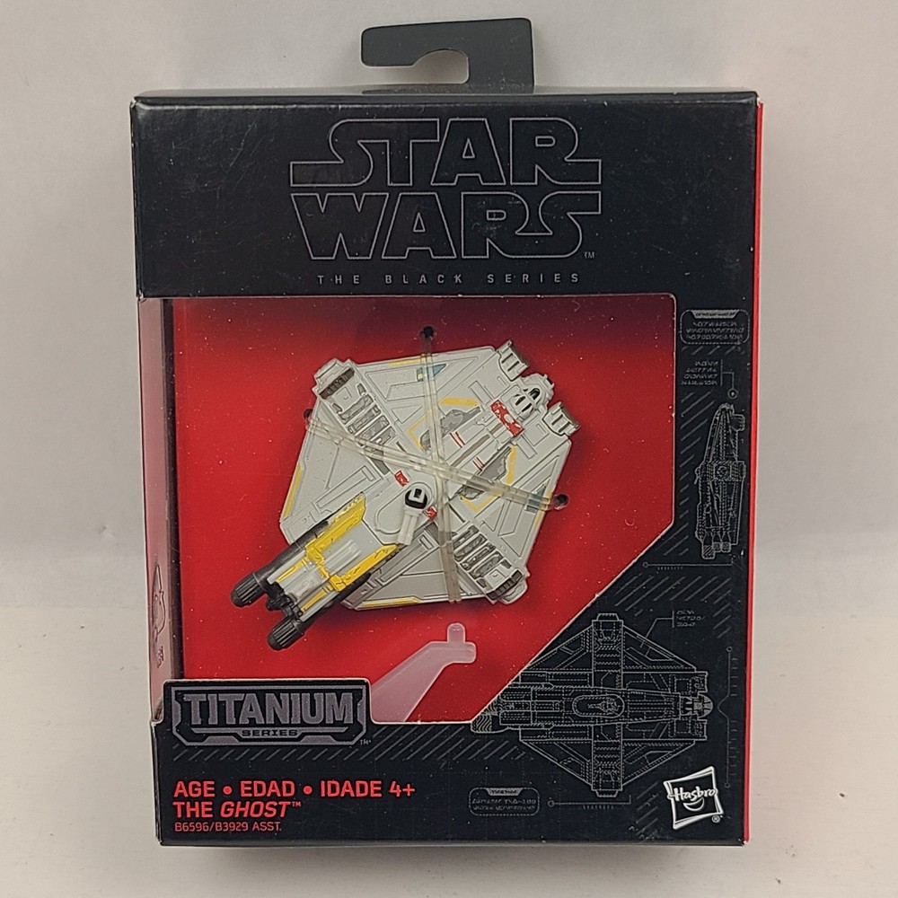 Star Wars Black Series Titanium The Ghost Vehicle 3″ Figure 26 Hasbro 2015 New