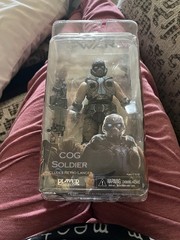 NECA Gears of War 3 Cog Soldier Action Figure Sealed 2012