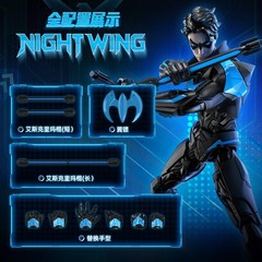 Official BLOKEES DC Heroes Champion Class Nightwing 1/12 Articulated Figure