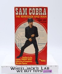 Sam Cobra 100% Complete Johnny West 1972 Best of the West W/ Box Marx Vintage