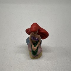Disney Little Mermaid Ariel Sparkly PVC Figure Cake Topper 3.5in
