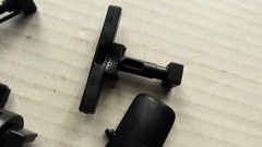 Vintage GI Joe USS Flagg Antenna Radar Parts Lot 1985 Hasbro 80s Toys ARAH Cobra