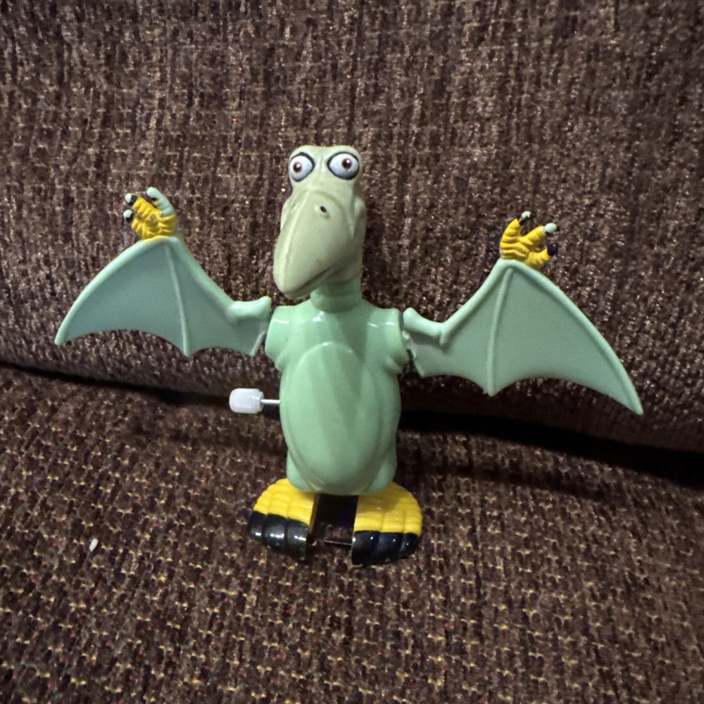 Vintage Pee Wee’s Playhouse Wind Up Pterri Pterodactyl figure 1988 works