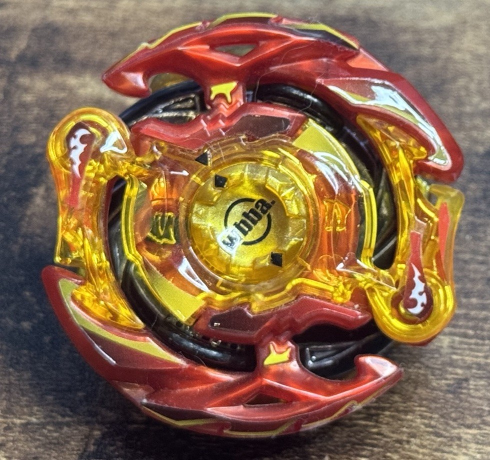 Blaze Ragnaruk Gold / Red B-00 WBBA G4 Beyblade Burst Takara Tomy #B1