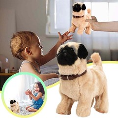 Robot Dog Smart Realistic Simulated Robot Puppy Plush Toy For Youth Boys Girls