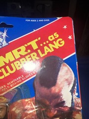 1983 Mr. T as Clubber Lang Vintage ROCKY Figure Phoenix Toys PAC MOSC