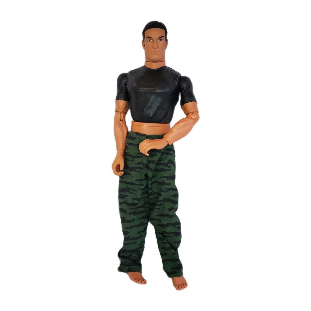 Vintage Hasbro 1996 GI Joe 12″ Action Figure in Uniform with Camo Pants