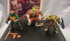 Vtg Playmates TMNT Action Figures Lot Michelangelo,Muckman,Tokka 88,90,91 Minty!