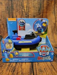 Paw Patrol Chase Sea Patrol Transforming Vehicle & Figure Set – New