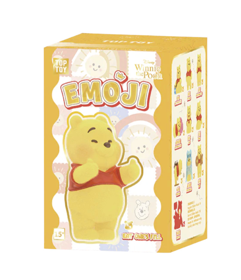 💡 TOPTOY x Disney Winnie the Pooh Emoji Series One Random Blind Box