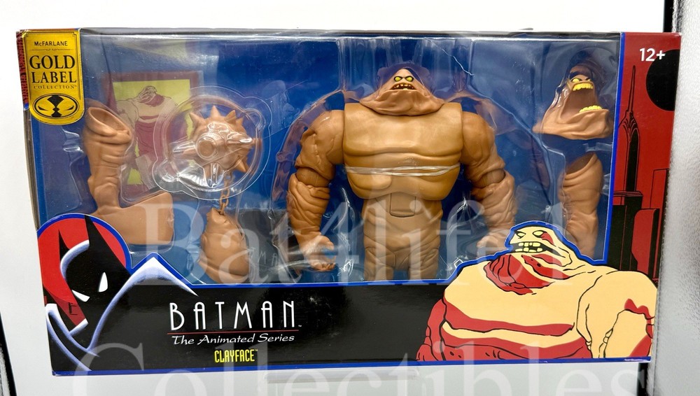 McFarlane Batman The Animated Series Clayface Collectible New!!