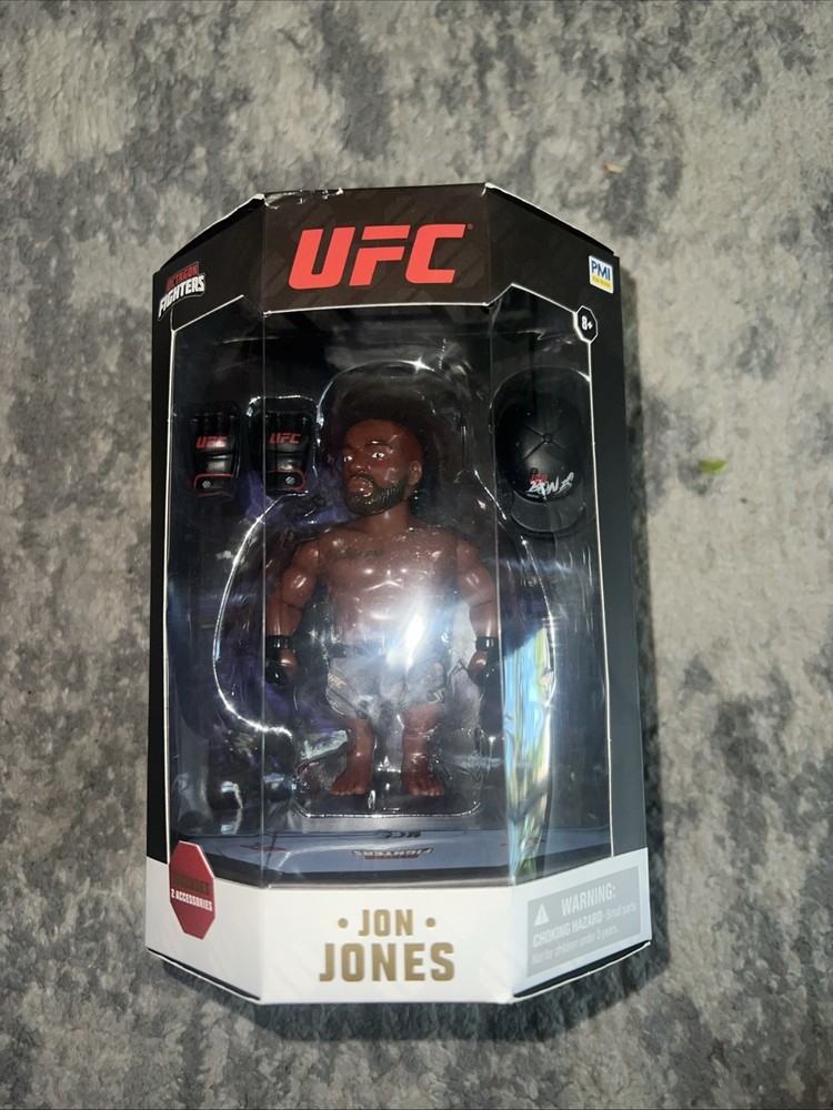 UFC Jon Jones Octagon Fighter Small Action Figure 5” Champion New in Box
