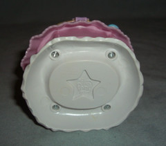 My Little Pony 2008 CRIB BASSINET CRADLE ~ Pink and White