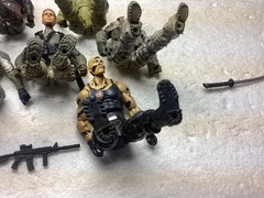 GI Joe Retaliation Roadblock and Other Action Figures Lot of 6.