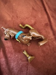 Scooby-Doo Action Figure Hanna-Barbera Thinkway Toys Scooby Shaggy Broken Parts