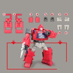 Go better studio GB-1063 upgrade kit for SS86 Ironhide,in stock.