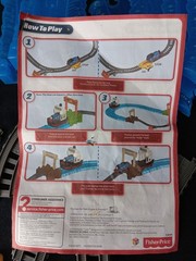 Fisher Price Thomas and Friends Track Master Boat and Sea Set Read Description
