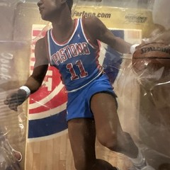 RARE McFarlane NBA Legends Series 2: ISIAH THOMAS Detroit Pistons blue VARIANT