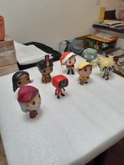 1 LOT OF 8 FUNKO POP MIXED CHARACTERS ORIGINAL ITEM GOOD FOR COLLECTION