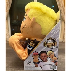 WWE Rumble Champs Cody Rhodes Fighting Puppet Plush Sound Effects Toy Monster