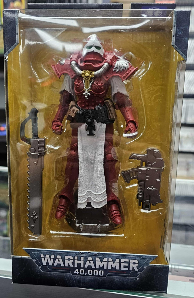 Warhammer 40000 40K 7 Inch Action Figure Battle Sister Order Of The Bloody Rose