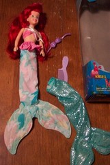 VINTAGE TYCO Walt Disney The Little Mermaid VINTAGE ARIEL 9″ DOLL TOY IN BOX
