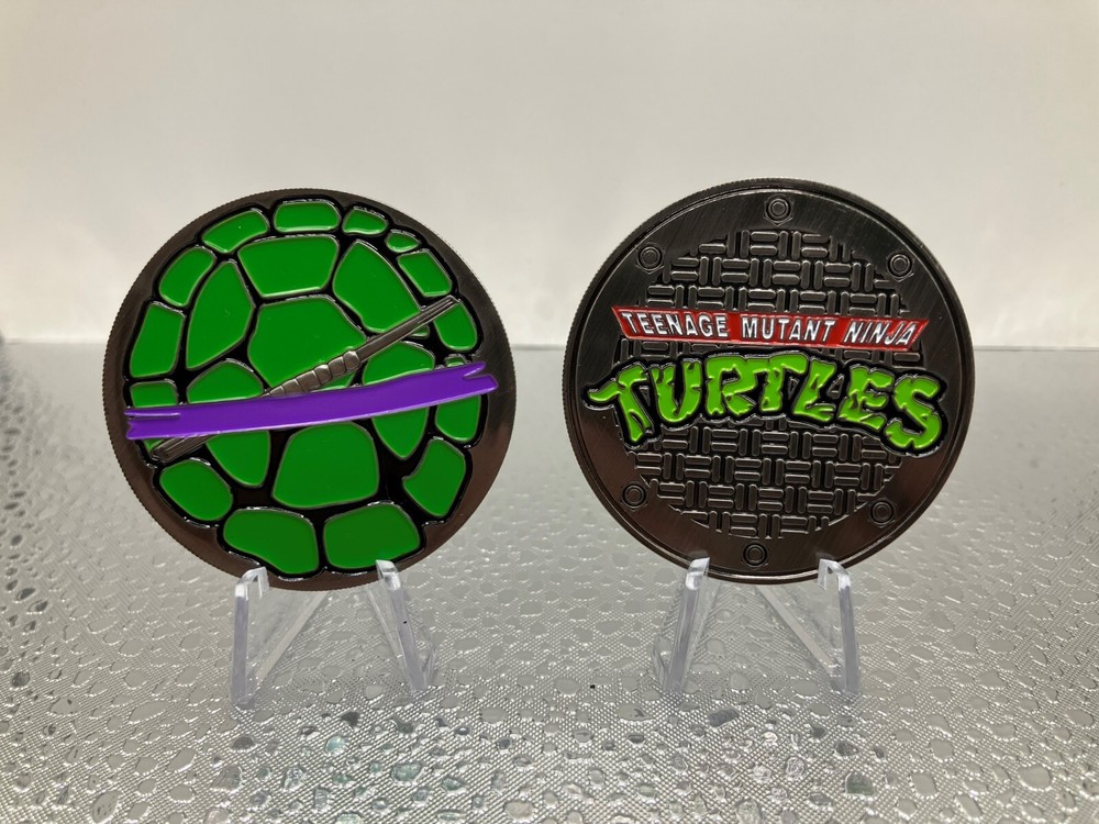 Teenage Mutant Ninja Turtles-Donatello, 2 inch Medallion Challenge Coin