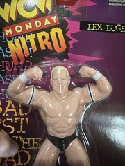 Wcw Lex Luger OSTFM Heels Kay Bee MOC Original San Francisco Toymakers Rare Mint