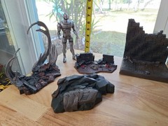 Marvel Diamond Select Ultron Deadpool Gamora Anti Venom Base Marvel Legends Lot
