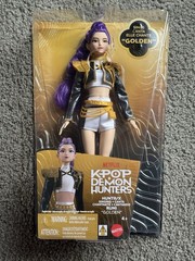 Mattel Kpop Demon Hunters Huntr/x Rumi Golden Singing Doll New In Hand!