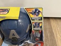 Marvel Captain America Super Soldier Battle Helmet Gear Cosplay Winter Soldier