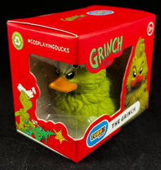 Mini Tubbz – The Grinch – Rubber Duck – Approx 2″ High – Red Box