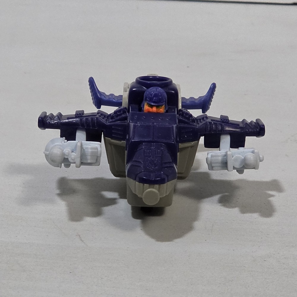 Hasbro 2003 McDonald’s Transformer Robot Toy Armada Decepticon CYCLONUS 4” P/G