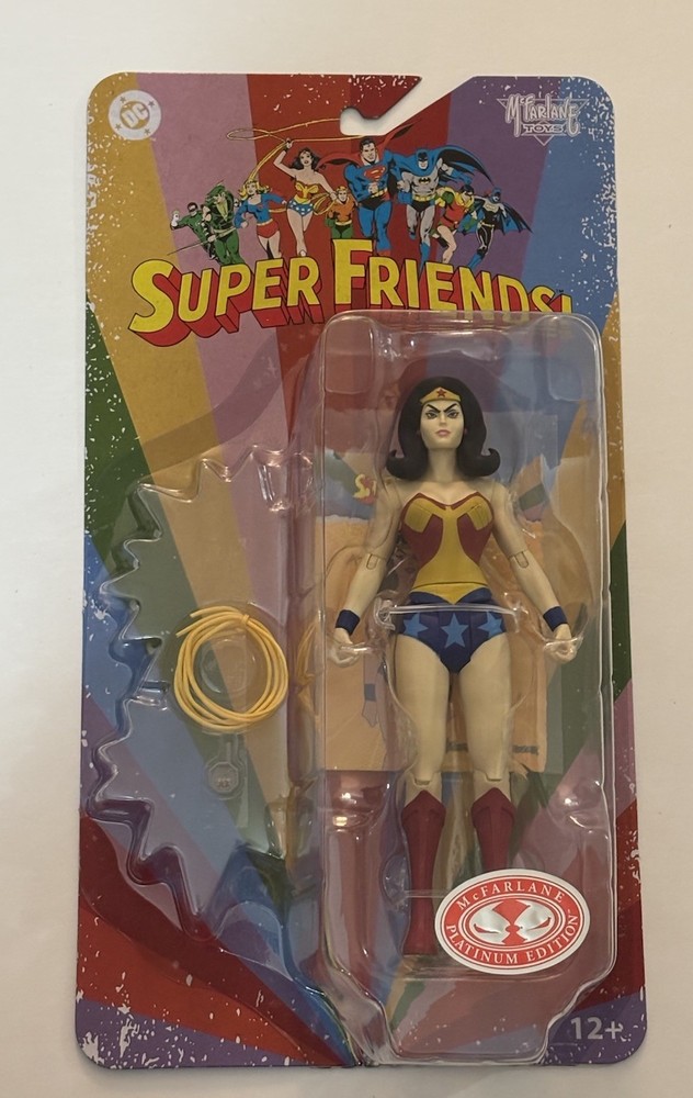 McFarlane DC Retro Super Friends Evil Wonder Woman Red Platinum 2026 *in Stock!