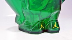 Michael Air Jordan XX2 Stealth Cat vinyl figure GREEN 4.25″ Brian Flynn Super7