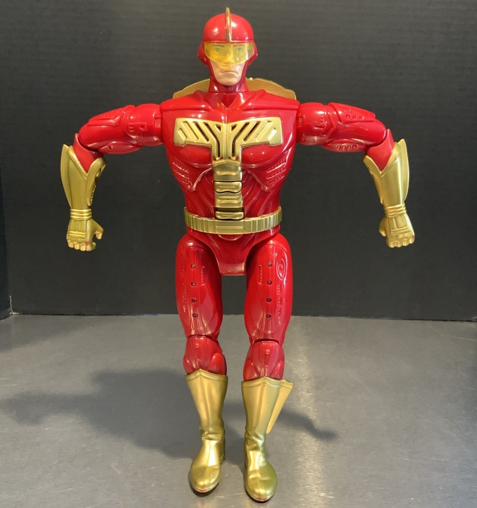 Vintage Tiger Electronics 1996 Turbo Man 13.5″ Jingle All The Way Action Figure