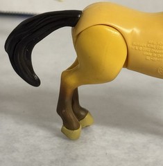 2002 Spirit Stallion of the Cimarron Burger King Toy Figures Spirit & Rain Set