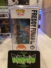 FUNKO POP! FREDDY FUNKO AS TRON #SE IN HARD PROTECTIVE CASE GITD 1000 PCS LE