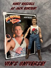 Custom 8″ Mego Kurt Russell Jack Burton Big Trouble in Little China ActionFigure