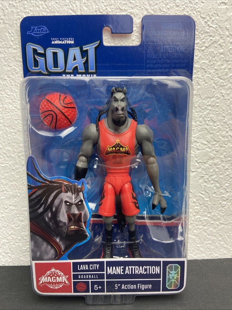 2026 Goat The Movie Mane Attraction 5″ Figure with Roarball Jada Toy NEW