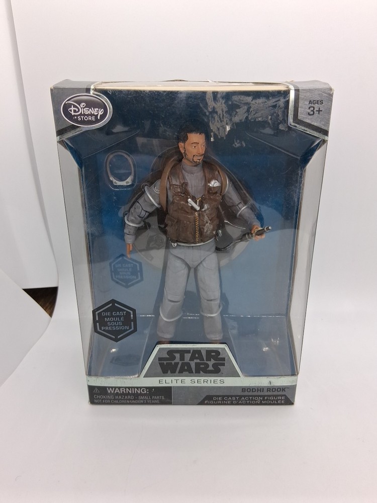 STAR WARS ROGUE ONE***ELITE “BODHI ROOK” DIE-CAST ACTION FIGURE (DISNEY STORE)